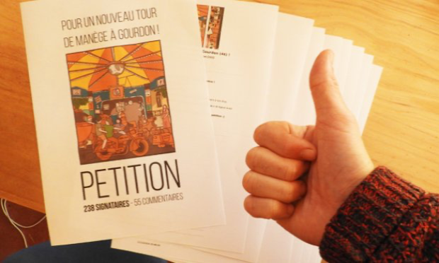 Petition : Pour un nouveau tour de manège à Gourdon (46) !