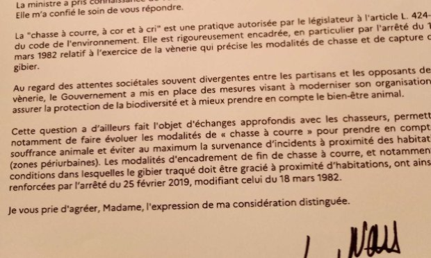Petition : Pour l'abolition de la chasse à courre