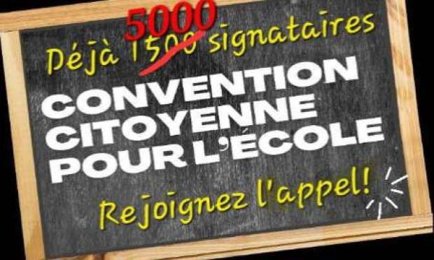 Petition : Appel à une Convention Citoyenne pour l’École