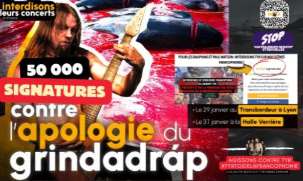 Petition : Pour les dauphins et Paul Watson : Interdisons TYR sur nos scènes francophones !