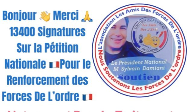 Petition : Pétition nationale pour le renforcement des effectifs policiers et gendarmes