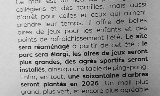 Petition : Réaménager l’aire de jeux du mail du Commandant Cousteau