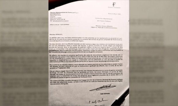 Petition : LA DGFIP DOIT DONNER  DES MOYENS AUX SGC DE BORGO ET ILE-ROUSSE