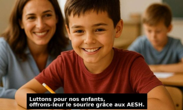 Petition : AESH: Nos enfants ne peuvent plus attendre ! ALSACE - Ecole de ZINSWILLER
