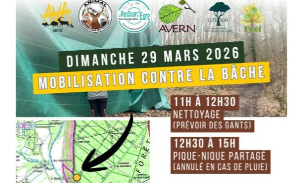 Petition : La chasse à courre bâche notre forêt pour coincer les animaux ?! Pour son retrait immédiat !!