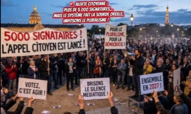 Pétition : Urgence démocratie 2027 : Imposons le vrai pluralisme !