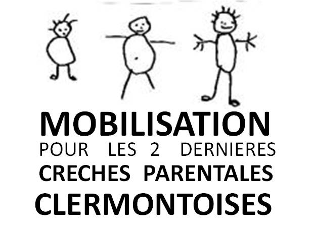 Sauvons les creches parentales de Clermont-Ferrand