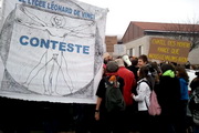 Le Lycée Léonard de Vinci conteste