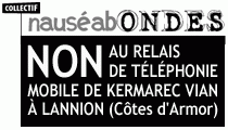 non à l'antenne relais de kermarec vian, route de guingamp à lannion (cotes d'armor)