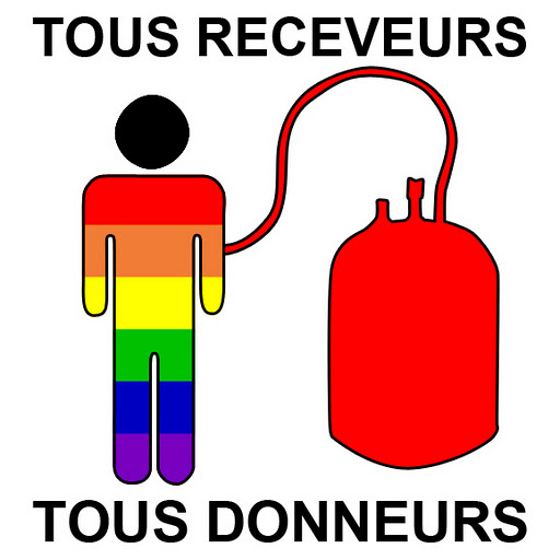 Pour l'ouverture du don du sang aux homosexuels