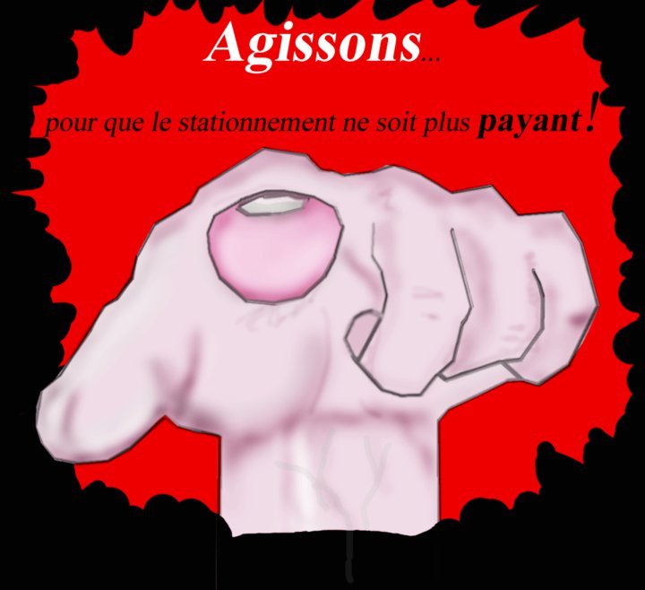 Contre le stationnement payant dans Vannes