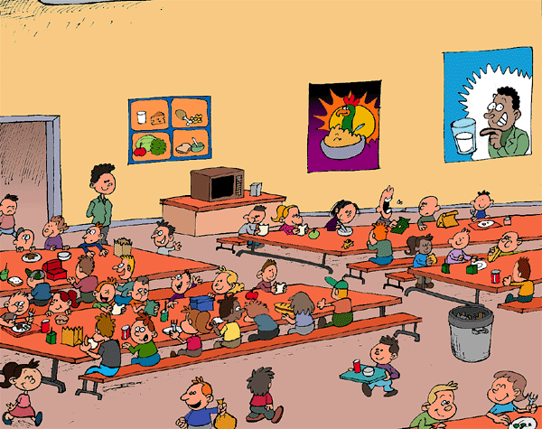 Pour que la cantine scolaire soit accessible aux habitants de Senots / Bléquencourt