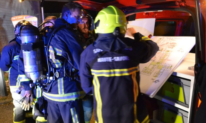 Médaille d'honneur pour acte de Courage et de Dévouement à Clément Nicolazzo, Pompiers SDIS 74, SAMU 74.