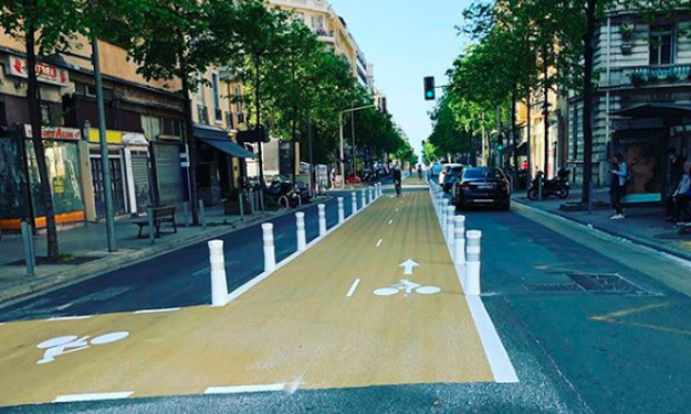 Pour le maintien d’une piste cyclable sur Gambetta