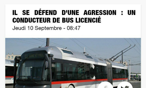LA RÉINTÉGRATION DU CHAUFFEUR TCL LIGNE C3