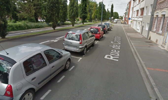 Passage de la rue de Cambrai en Zone Bleue (du 63 au 51 rue de cambrai)