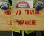 Contre le travail de nuit et le dimanche
