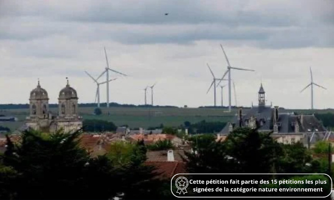 Moratoire immédiat sur les projets d'éoliennes industrielles