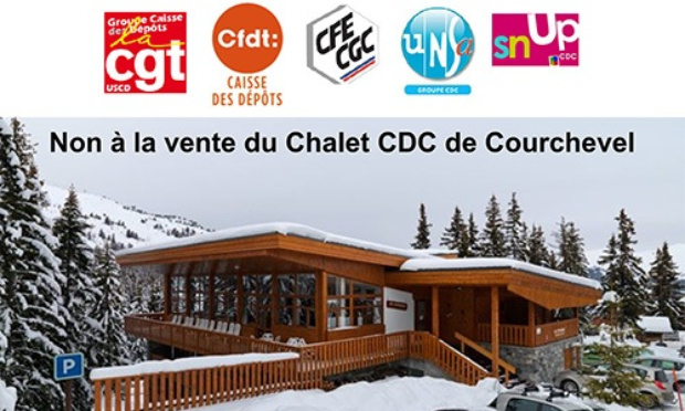 Non à la vente du Chalet CDC de Courchevel
