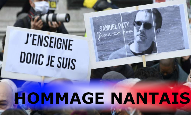 Nommons une école nantaise à la mémoire de Samuel PATY