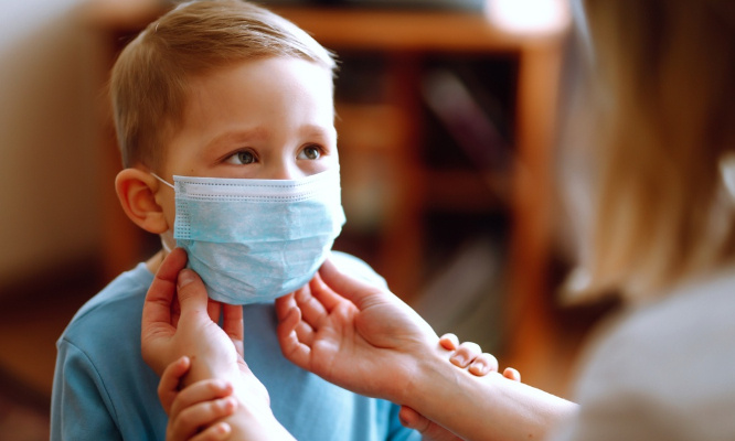 Non à l'obligation du port du masque chez les enfants à partir de 6 ans