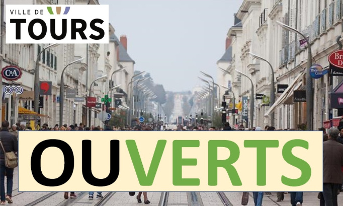 Ouverture des commerces de proximité non alimentaires de la ville de Tours