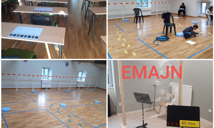 Pour un retour de nos élèves à l'école de musique et de danse