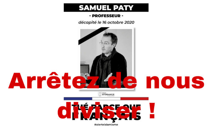 Stop aux affiches de propagande à Orange