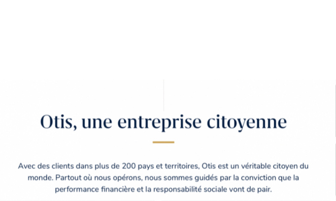 Otis, une société citoyenne doit verser une prime exceptionnelle de façon juste et équitable.