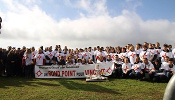 Pour obtenir un rond-point sur la D13 !