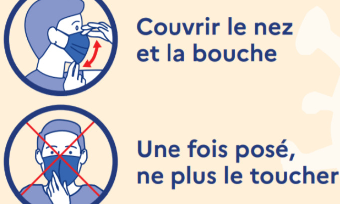 Pour ne plus voir les masques mal portés dans les médias