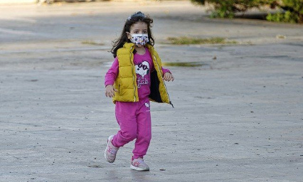 Non au masques pour les enfants