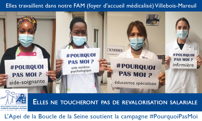 #Pourquoipasmoi? Soutenir les professionnels qui s'occupent des personnes en situation de handicap mental