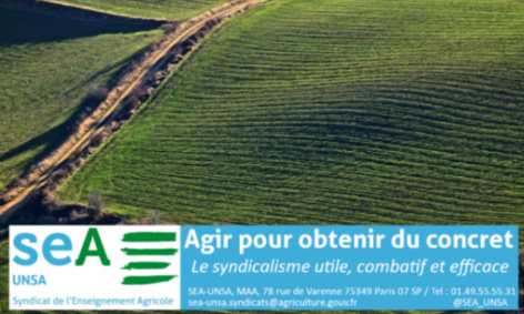 Le Sénat vole au secours de l’enseignement agricole, je soutiens !