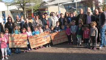 Pour l’ouverture d’une 4ème classe à l’école maternelle de  Précy-sous-Thil !