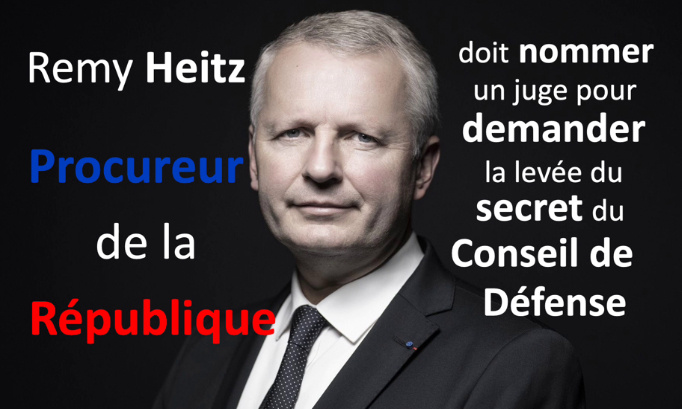 Levée du secret défense du Conseil de Défense