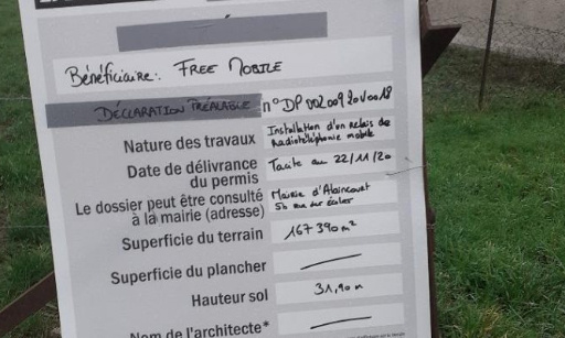 Pétition contre l’installation d’un relais de téléphonie mobile à Alaincourt