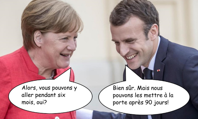 Offrez aux touristes britanniques en France une entente équitable