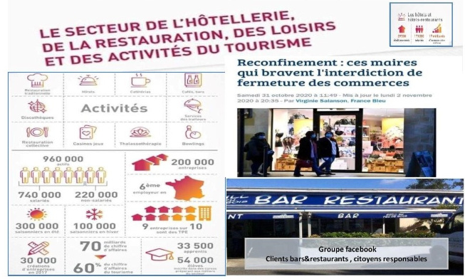 Pour que les Maires signent une dérogation afin de réouvrir immédiatement les bars, restaurants et lieux de vie sociale .