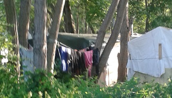 Demande d'évacuation du camp illégal Bièvres / Igny en site classé Vallée de la Bièvre