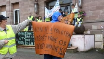 Non au projet privé de dépôt, de transit et de concassage de déchets du bâtiment à Fontaine-lès-Luxeuil classée Natura 2000