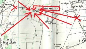 Halte à la dégradation de l'environnement à Montoldre sur une voie communale ! (Allier)