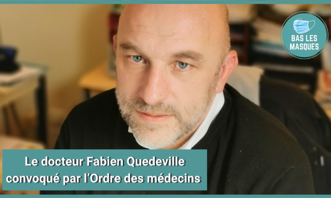 Soutenons le docteur Fabien Quedeville, convoqué sans motif par l'Ordre des Médecins