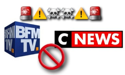 Pour la fermeture définitive de BFM et CNEWS