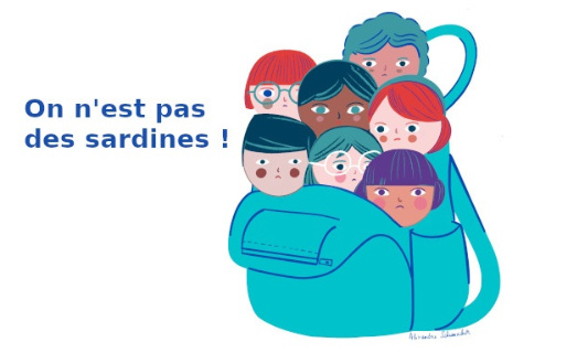 Nos enfants ne sont pas des sardines ! Nous demandons l'augmentation des budgets pour éviter des classes surchargées dans les collèges !