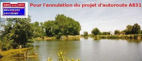 Pour l'annulation du projet d'autoroute A831