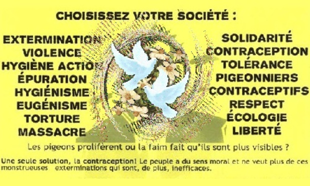 Arrêtez de tuer les pigeons de Guérande