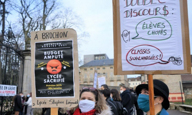 Non à la restriction des budgets et des heures