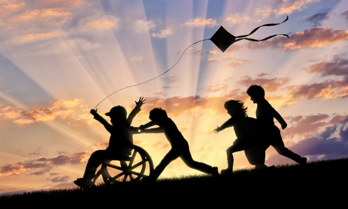 Pour faire valoir les droits des enfants porteurs de handicap à l'école élémentaire Emeriau