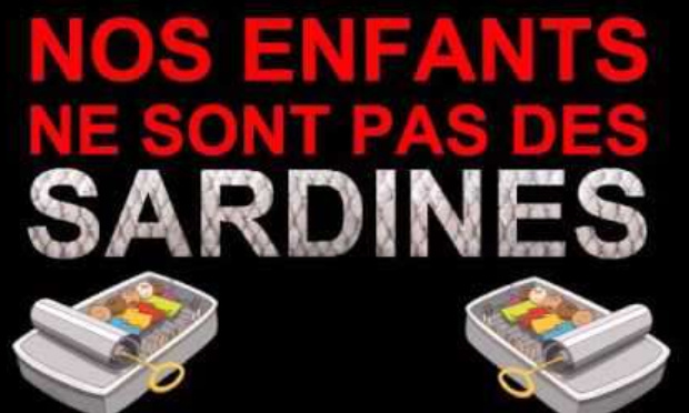 NON À LA FERMETURE D'UNE CLASSE À L'ÉCOLE DES CARAQUES